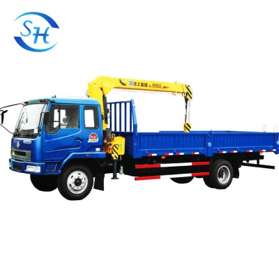 Best Truck Mounted Crane SQ5SK3Q with different brand chassis