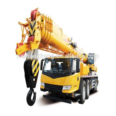 Low crane Price list QY75k 80 ton truck crane with best crane air condition